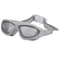 Очки для плавания взрослые полу-маска (Серый) B31536-6
